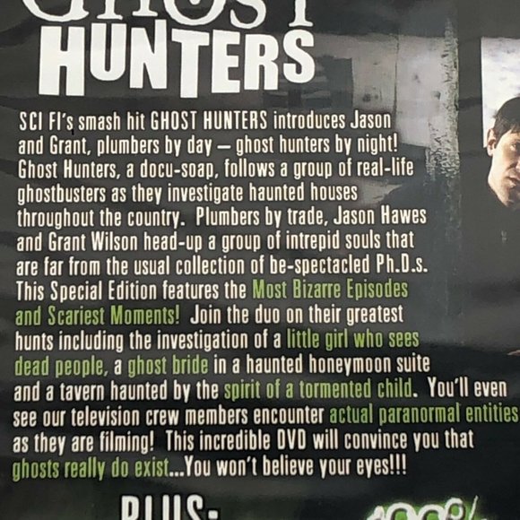 Ghost Hunters The Very Best Of DVD Volume 1 Region 1 Jason Hawes Grant Wilson - Picture 5 of 8